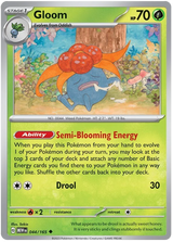Gloom 151 Single Pokemon Card
