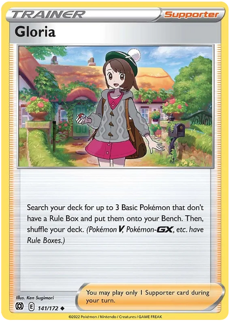 Gloria Brilliant Stars Pokemon Card Singles 141/172
