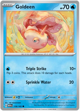 Goldeen 151 Single Pokemon Card