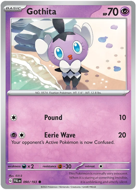 Gothita Paldea Evolved Single Pokemon Card