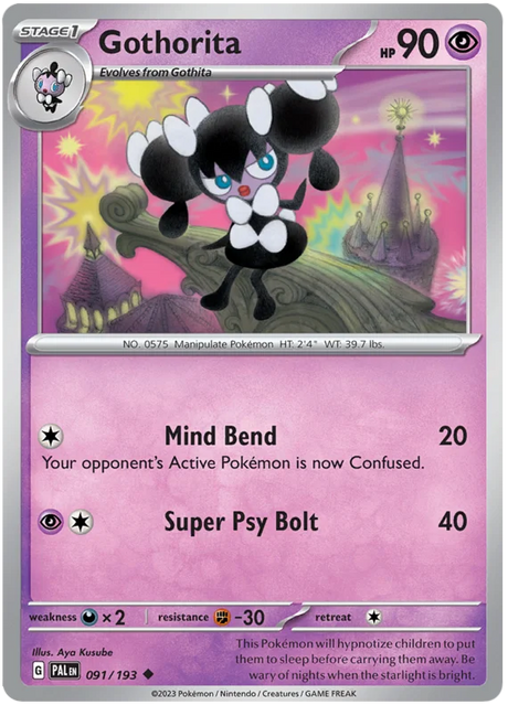 Gothorita Paldea Evolved Single Pokemon Card