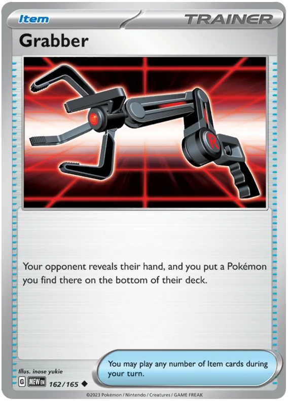 Grabber 151 Single Pokemon Card