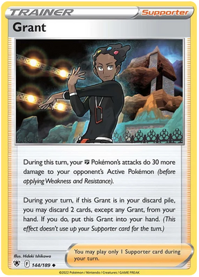 Grant Astral Radiance Pokemon Card Singles 144/189