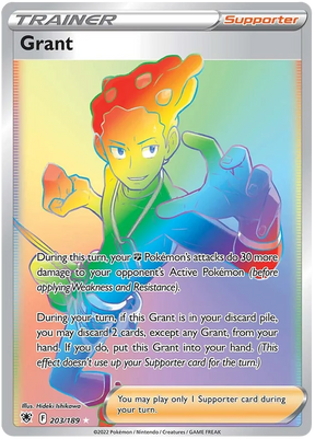 Grant Astral Radiance Pokemon Card Singles 203/189