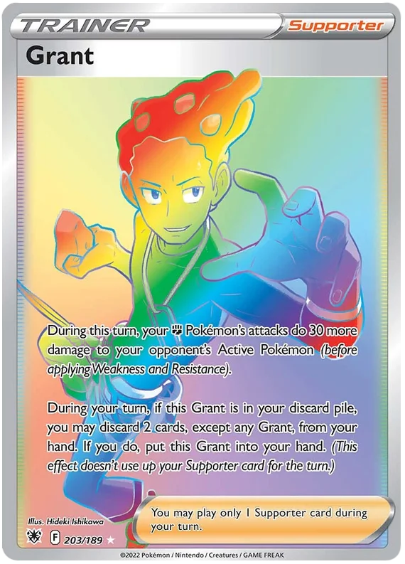Grant Astral Radiance Pokemon Card Singles 203/189