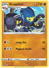 Grapploct Fusion Strike Pokemon Card Singles 153/264