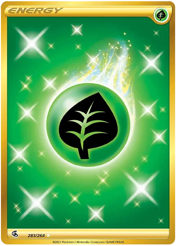 Grass Energy Fusion Strike Pokemon Card Singles 283/264