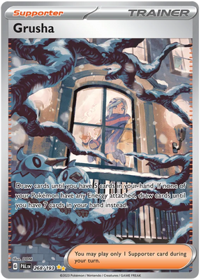Grusha Special Illustration Rare Paldea Evolved Single Pokemon Card
