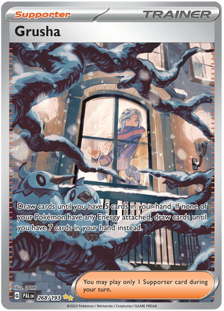 Grusha Special Illustration Rare Paldea Evolved Single Pokemon Card