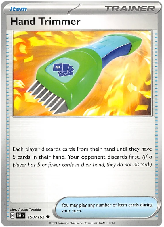 Hand Trimmer Temporal Forces Pokemon Single 150/162