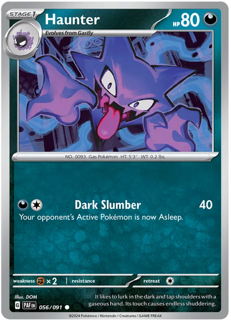 Haunter Paldean Fates Pokemon Card Single 056/091