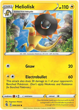 Heliolisk Fusion Strike Pokemon Card Singles 099/264