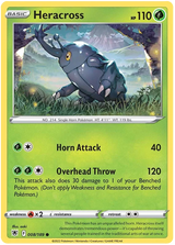 Heracross Astral Radiance Pokemon Card Singles 008/189