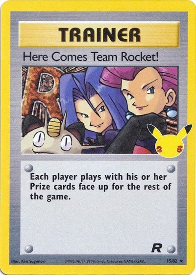 Here Comes Team Rocket! Celebrations Classic Collection Pokemon Card Single 15/102
