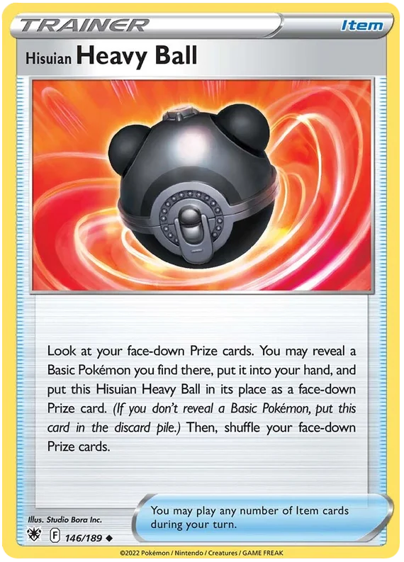 Hisuian Heavy Ball Astral Radiance Pokemon Card Singles 146/189