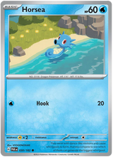 Horsea Paradox Rift Single Pokemon Card 030/182