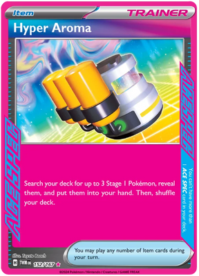 Hyper Aroma (ACE SPEC) Twilight Masquerade Pokemon Single 152/167
