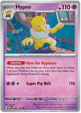 Hypno 151 Single Pokemon Card