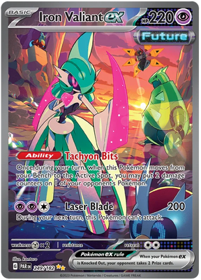 Iron Valiant ex Special Illustration Rare Paradox Rift Single 249/182