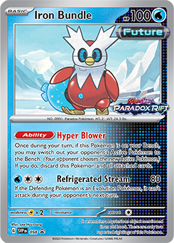 Pokemon Paradox Rift Iron Bundle Promo SVP058