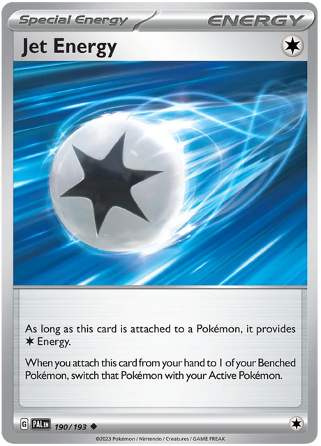 Jet Energy Paldea Evolved Single Pokemon Card