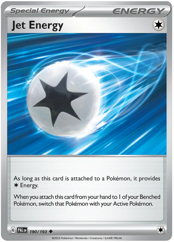 Jet Energy Paldea Evolved Single Pokemon Card