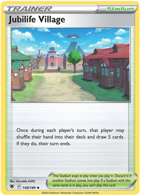 Jubilife Village Astral Radiance Pokemon Card Singles 148/189