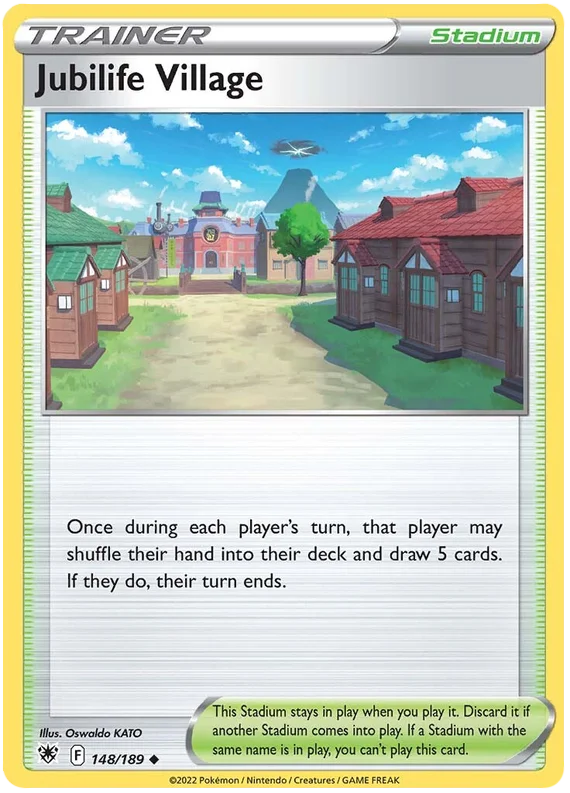 Jubilife Village Astral Radiance Pokemon Card Singles 148/189