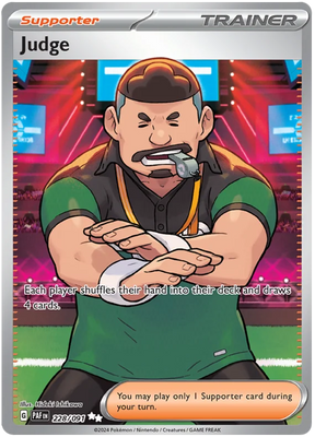 Judge Paldean Fates Pokemon Card Single 228/091
