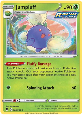 Jumpluff 004/203 - Pokemon TCG Evolving Skies card