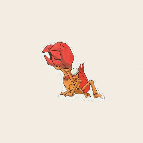 Krabby Pokemon Sticker