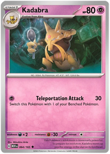 Kadabra 151 Single Pokemon Card