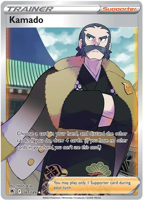 Kamado Astral Radiance Pokemon Card Singles 187/189