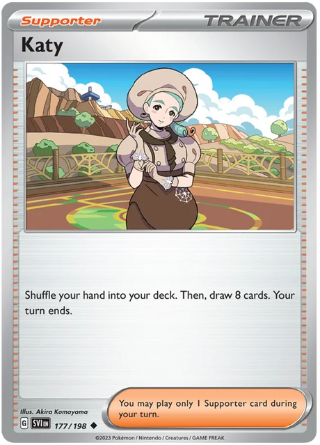 Katy Scarlet & Violet Base Set Pokemon Card Single