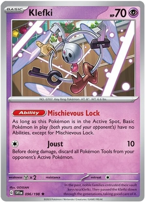 Klefki Scarlet & Violet Base Set Pokemon Card Single