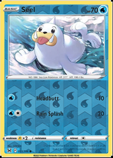 Seel 033/196, Lost Origin, Reverse Holo finish, representative matte composite