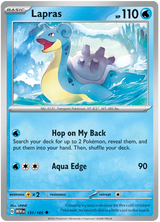 Lapras 151 Single Pokemon Card