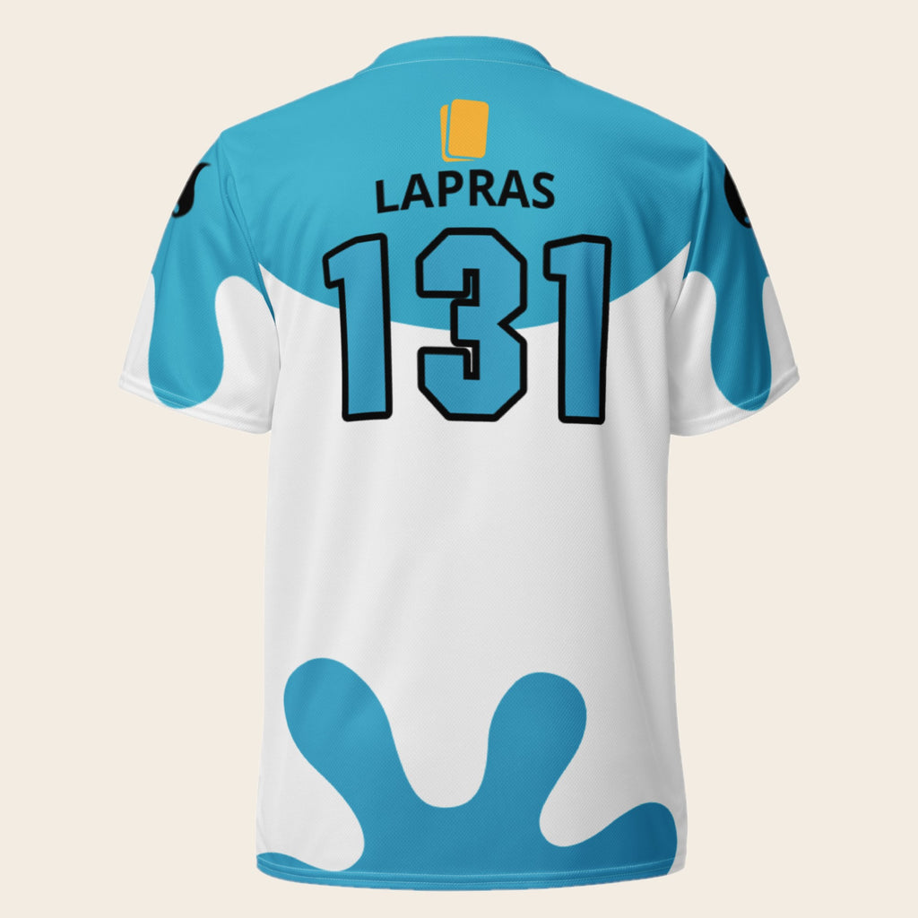 Pokemon Lapras 131 Theme Printed Jersey Back