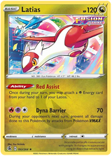 Latias Fusion Strike Pokemon Card Singles 193/264