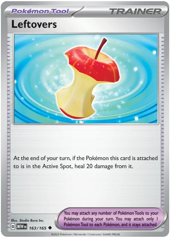 Leftovers 151 Single Pokemon Card