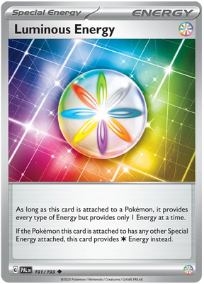Luminous Energy Paldea Evolved Single Pokemon Card