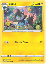 Luxio Fusion Strike Pokemon Card Singles 092/264