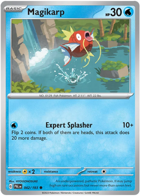Magikarp Paldea Evolved Single Pokemon Card