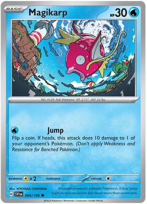 Magikarp Scarlet & Violet Base Set Pokemon Card Single