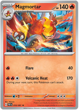 Magmortar Paldean Fates Pokemon Card Single 010/091