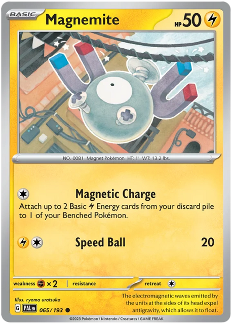 Magnemite Paldea Evolved Single Pokemon Card