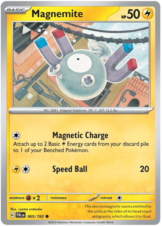 Magnemite Paldea Evolved Single Pokemon Card
