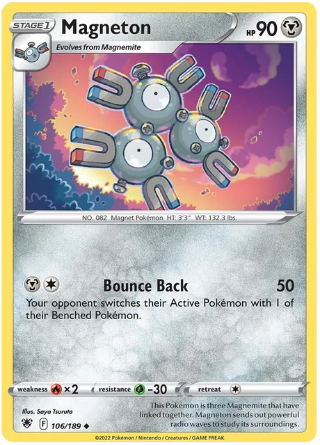 Magneton Astral Radiance Pokemon Card Singles 106/189
