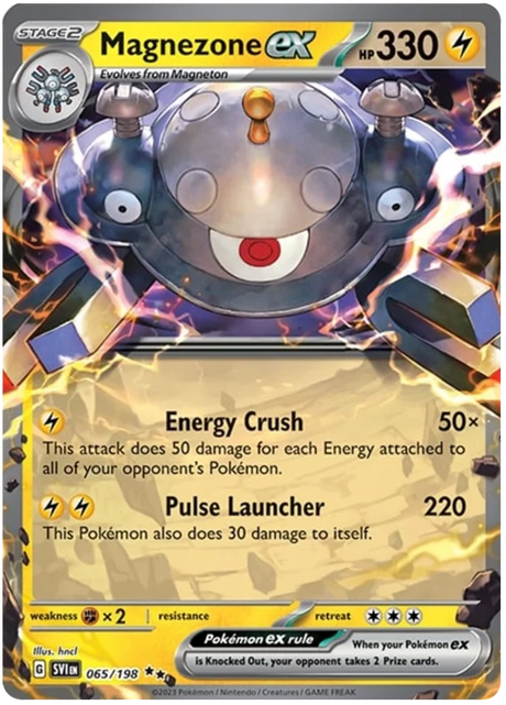 Magnezone ex Scarlet & Violet Base Set Pokemon Card Single