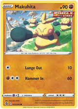 Makuhita Fusion Strike Pokemon Card Singles 142/264